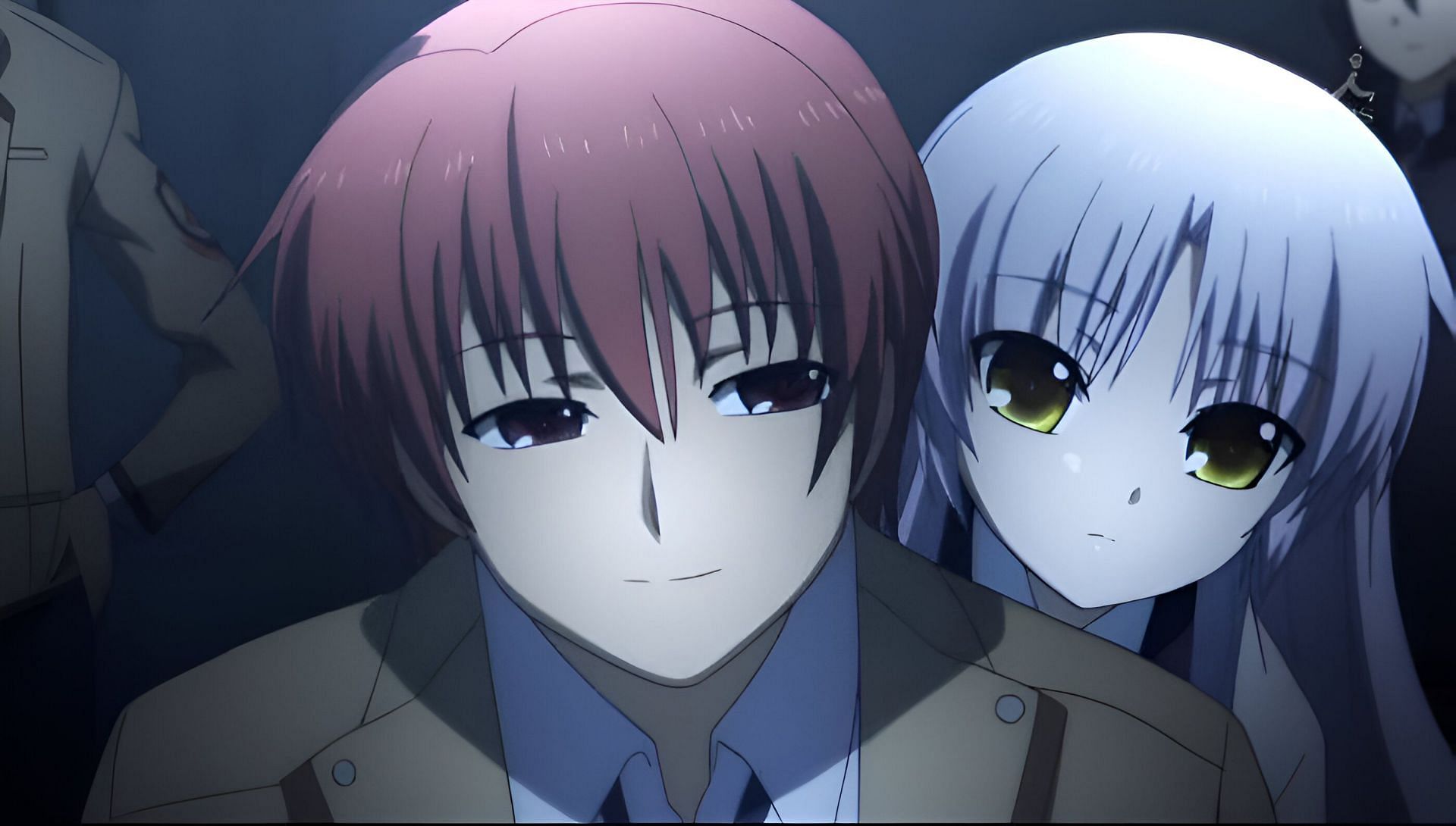 One of the unrequited love in anime, Yuzuru Otonashi and Kanade Tachibana (Image via P.A. Works)